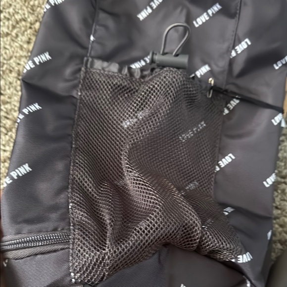 PINK Victoria's Secret Gray Convertible Campus Duffel Bag - Picture 3 of 6
